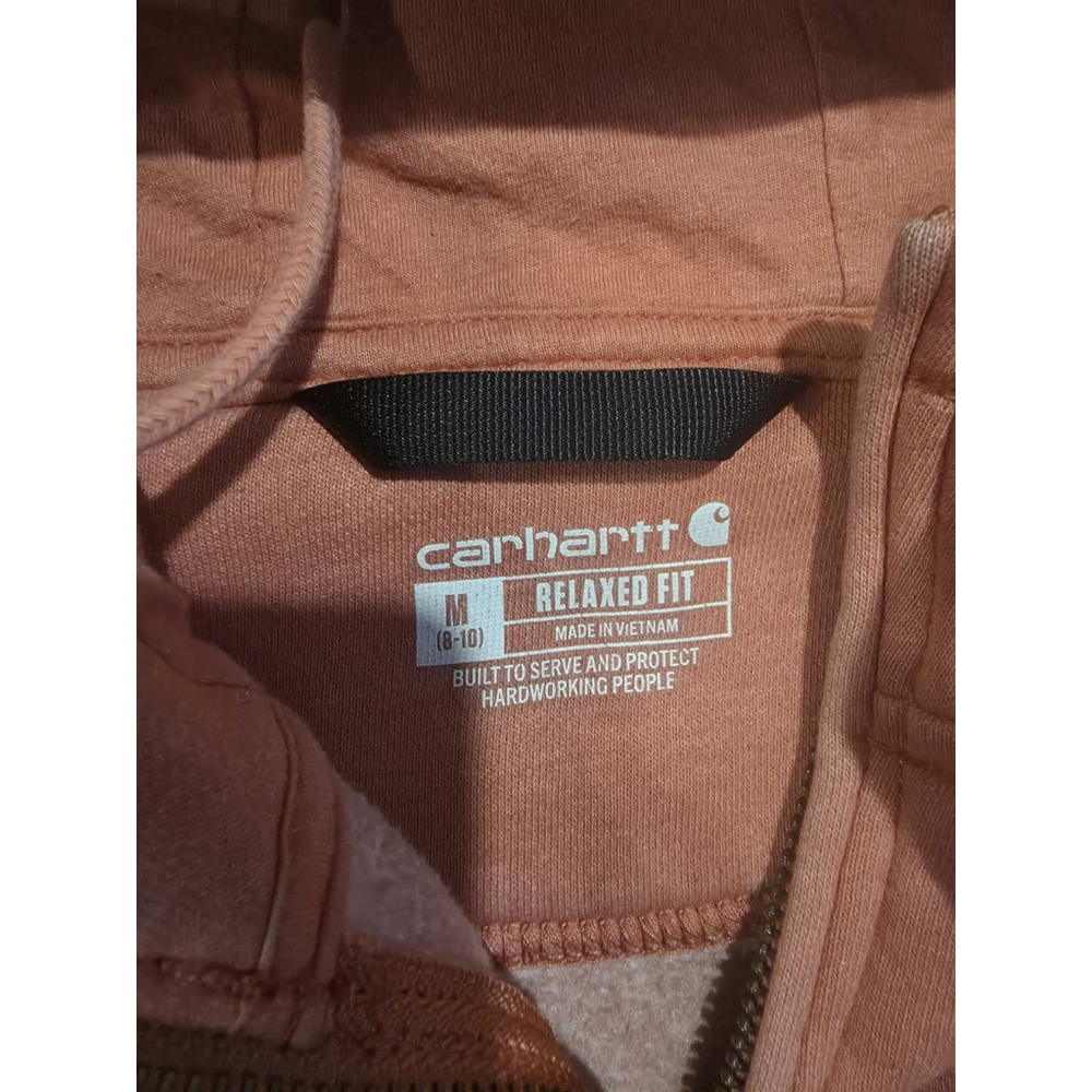 Carhartt Orange Hoodie Size Kids Medium(8-10) - Picture 2 of 7